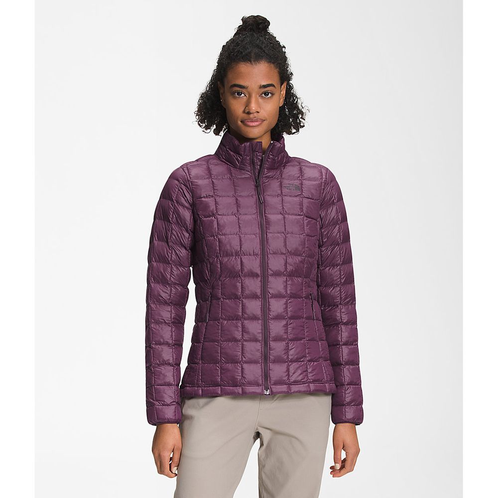 The North Face Insulated Jacket Womens Australia - The North Face Thermoball™ Eco Burgundy / Black (